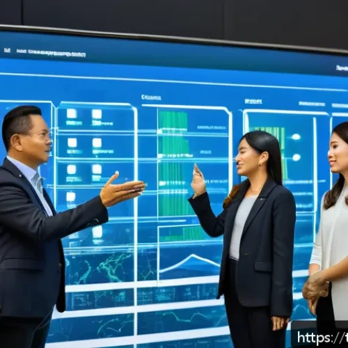 Home 30 글로벌 거버넌스 개념 - A diverse group of professionals from government, private sector, and local communities collaboratin...